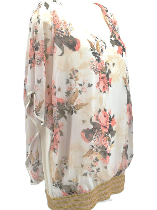 Women's Blouse Floral K-81942