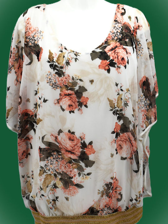 Women's Blouse Floral K-81942