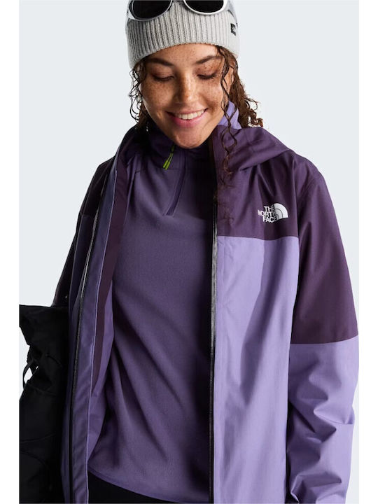Glacier 1/4 Winter Damen Fleece Bluse Wandern mit Reißverschluss Grounded Pflaume