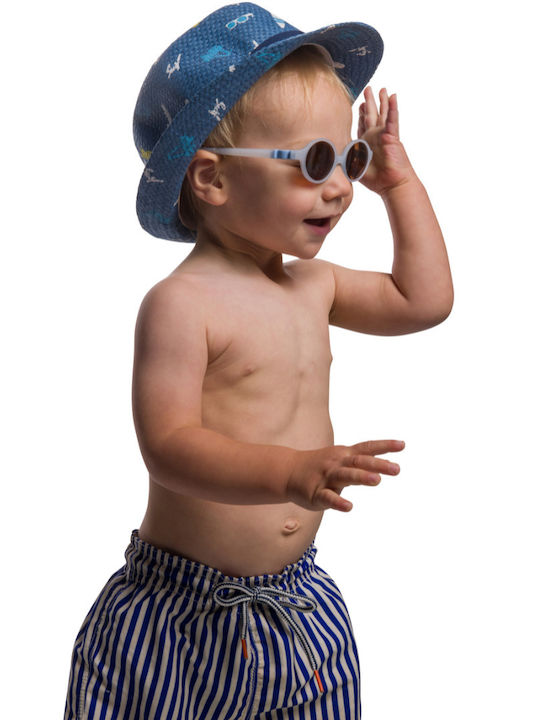 Baby Sunglasses with Polarized Blue Lens for 0-3 Years