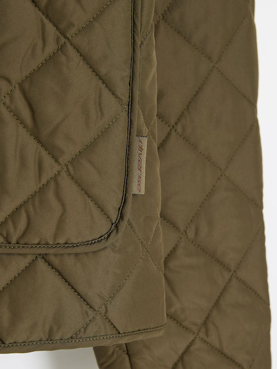 Barnis Women's Jacket for Spring/Autumn Khaki