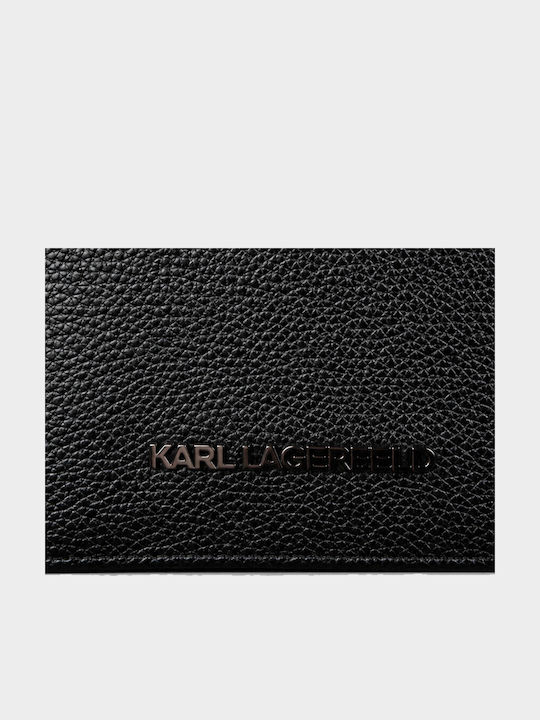 Leder Herrenbrieftasche Schwarz