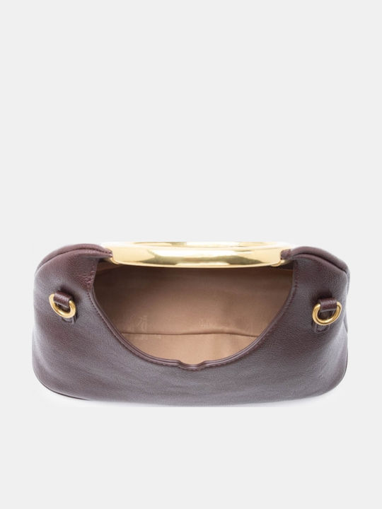 Fabric Women's Handbag Crossbody Brown