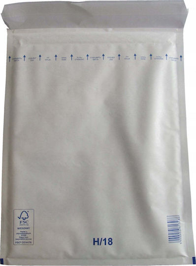 Emerson Set of Catalog Envelope Type Padded Mailing Envelopes 100 Pieces 59x33cm White