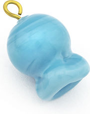 Glass Pomegranate Link 15-17mm Multi Multi