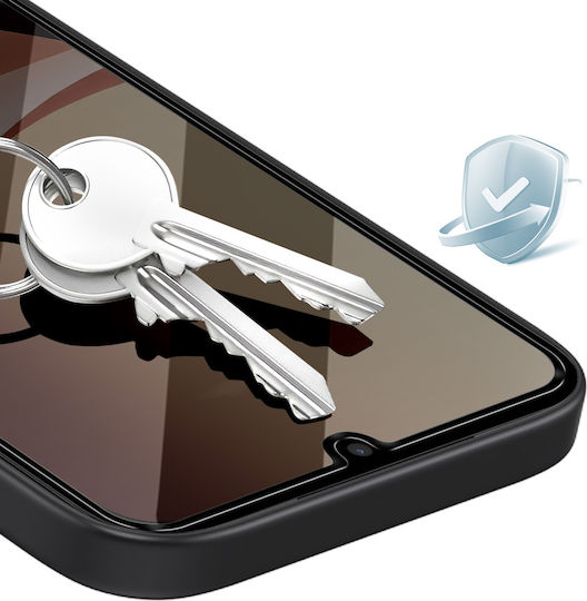 Avizar Gehärtetes Glas Xiaomi Redmi 17c Anti-Kratz- und Stoßschutz Schwarz Transparent