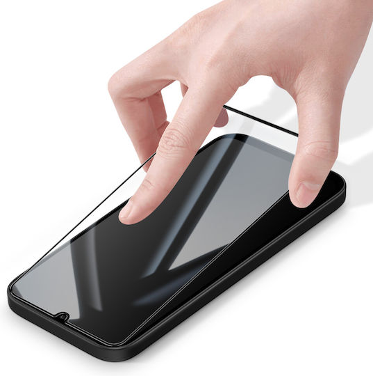 Avizar Gehärtetes Glas Xiaomi Redmi 17c Anti-Kratz- und Stoßschutz Schwarz Transparent