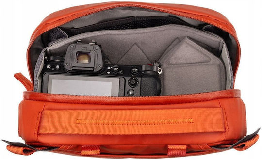 Calumet Orange Crossbody Camera Bag