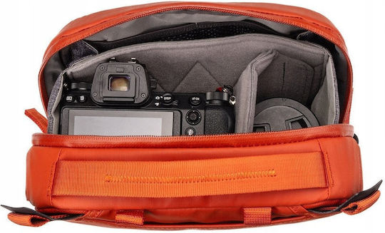 Calumet Orange Crossbody Camera Bag