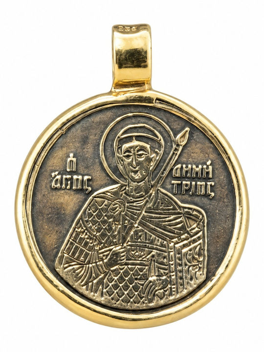 Senzio Belibasakis Charm Talisman from Gold Plated Silver