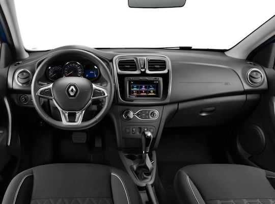 Lenovo Автомобилна Аудио Система за Dacia Logan / Sandero 2012-2019 (Bluetooth/USB/Вграден Wi-Fi/GPS/Apple CarPlay/Android Auto) с Touch Screen 9"
