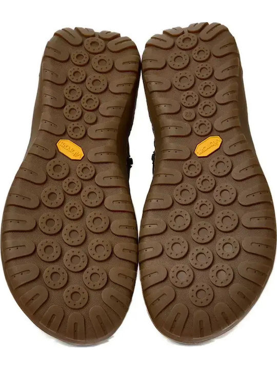 Peu Serra Leder Herrenstiefel Grüne