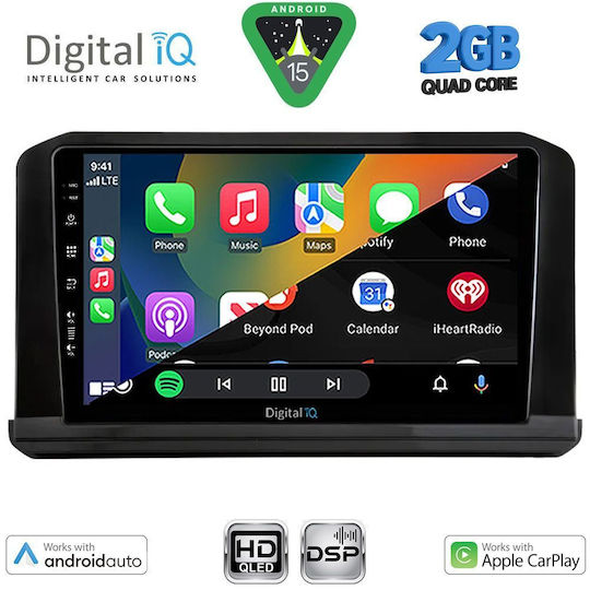 Digital IQ Auto-Audiosysteme für Nissan Navara 2025 Bluetooth USB Eingebautes Wi-Fi GPS mit Touchscreen 10 Digital IQ BXC 3456B_CPAA