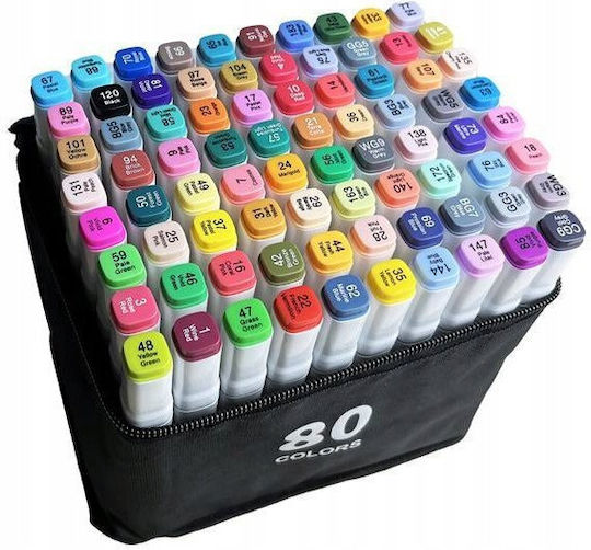 Dwm Marker Weiße Set 80 Farben