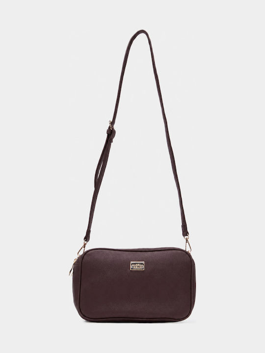 Urban Style Fabric Women's Shoulder Crossbody Brown Bag