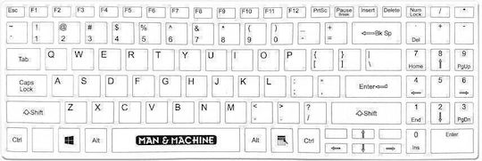Водоустойчив Калъф за Клавиатура Man&machine Универсален