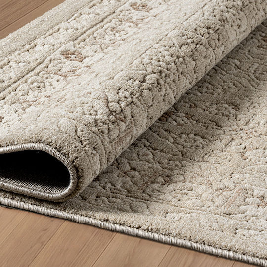 Beauty Home 9845 Wohnzimmer Teppich Rechteckig Crem,Beige 133x190cm