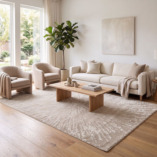 Beauty Home 9255 133x190cm Beiges Wohnzimmer Teppich Beauty Home 9255 133x190cm Beiges Wohnzimmer Teppich