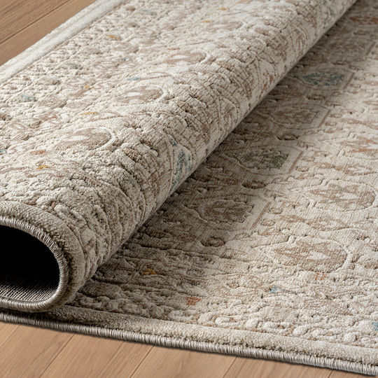 Beauty Home 9842 Wohnzimmer Teppich Beige mit einer Breite von 67 cm
