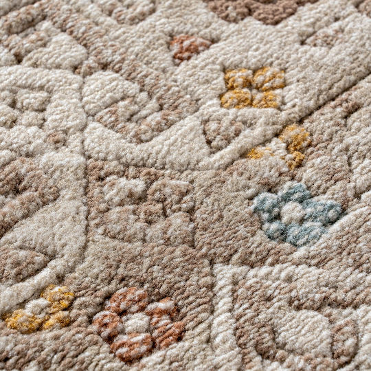 Beauty Home 9844 Χαλί Ορθογώνιο Κρεμ,μόκα 160x230cm