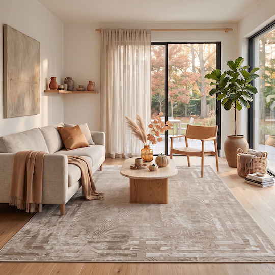 Beauty Home 9257 200x290cm Μπεζ