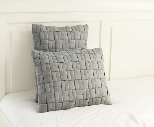 Liolios Home Μαξιλάρι Clusp Grey 50x50εκ. Liolios Home Μαξιλάρι Clusp Grey 50x50εκ.