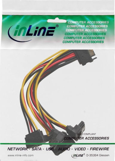 InLine 30cm Mehrfarbig 29683X
