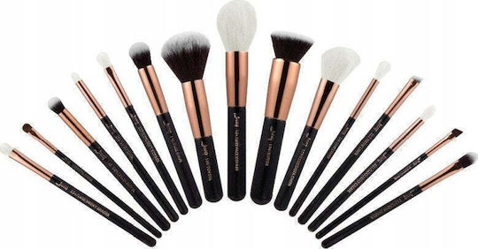 Jessup Beauty Set Profesional Cu Pensule De Machiaj Pentru Fundație 15 Bucăți
