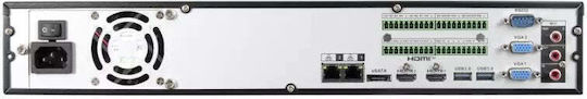 BCS BCS-L-NVR1604-A-8K-Ai2 Καταγραφικό NVR 16 Καναλιών με Ανάλυση 4K