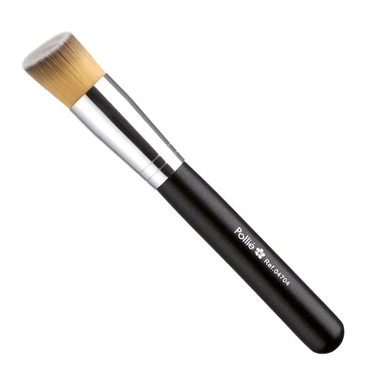 Eurostil Professionelles Make-up Pinsel für Foundation aus Synthetischer Borste