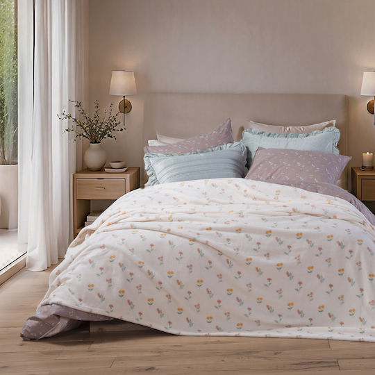 Nef-Nef Homeware Violan Комплект Супер кинг 240x220см Екрю Nef-Nef Homeware Violan Комплект Супер кинг 240x220см Екрю