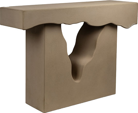 ESTHETI home Konsolentisch Holz Ecru M120xB36xH81cm ESTHETI home Konsolentisch Holz Ecru M120xB36xH81cm