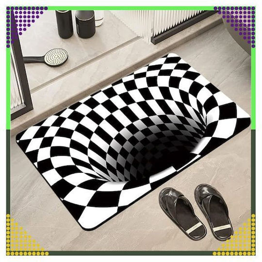 Fußmatte Eingang Rutschfest Weiß 40x60cm Dicke 10mm