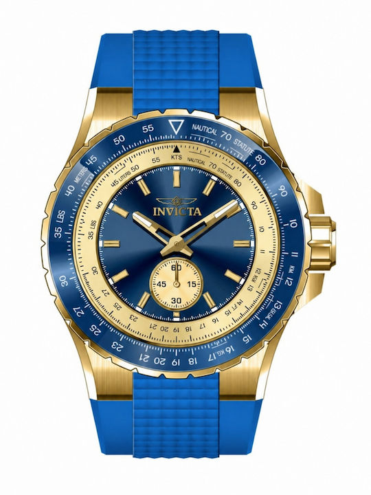 Invicta Damenuhr mit Gummiarmband Invicta Damenuhr mit Gummiarmband