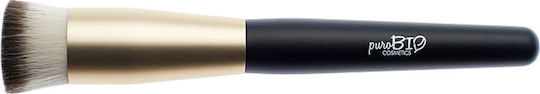 puroBio Cosmetics Make-up-Pinsel für Foundation aus synthetischem Haar 03