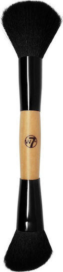 W7 Cosmetics Make Up Brush for Powder with Synthetic Bristle Duo