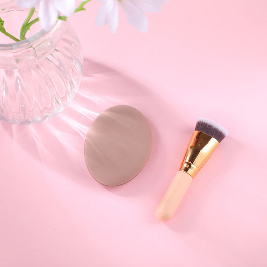 Professionelles Set mit Make-up Pinsel & Schwämme 2 Stück