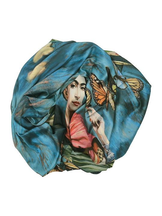 Gift-Me Women's Silk Multicolour Shawl