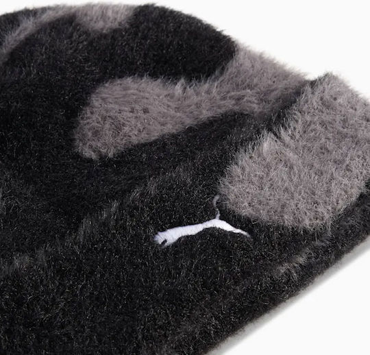 Mid Beanie Γυναικείος Σκούφος Πλεκτός σε Μαύρο χρώμα