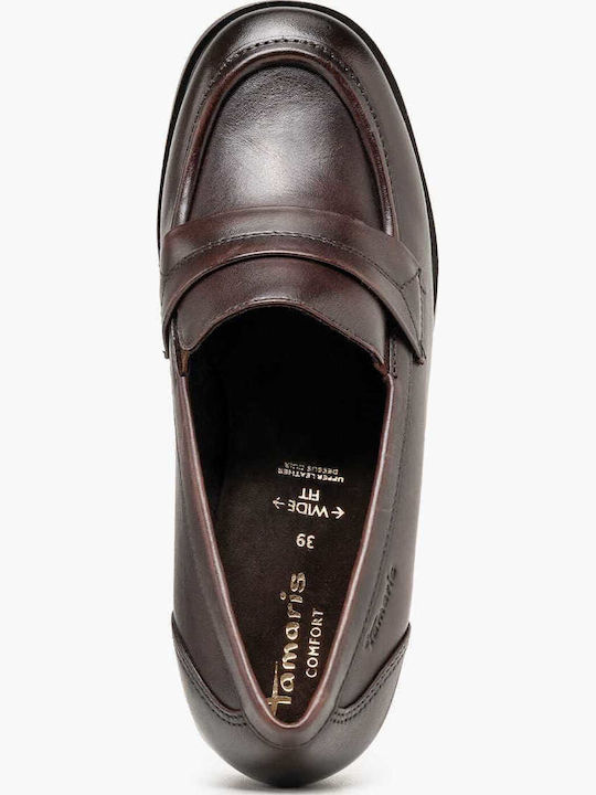 Leather Heels Brown