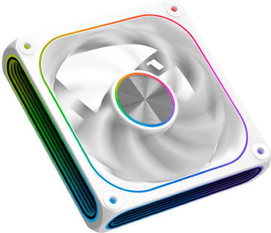 Corsair Infinity J22A Вентилатор за кутия 120mm (1500rpm / 40.6cfm) с RGB Осветление 3бр Сиви