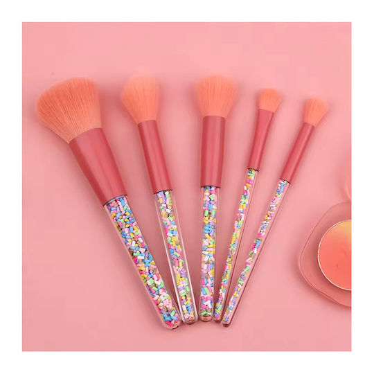 Beauty Salon Professionell Set mit Make-up-Pinseln 5Stück