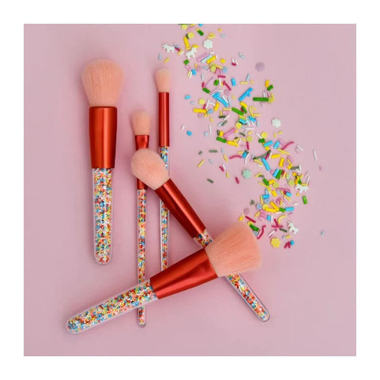 Beauty Salon Professionell Set mit Make-up-Pinseln 5Stück