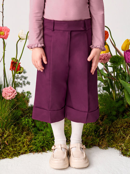 Pantaloni Scurți/Bermude Tesatura Violet