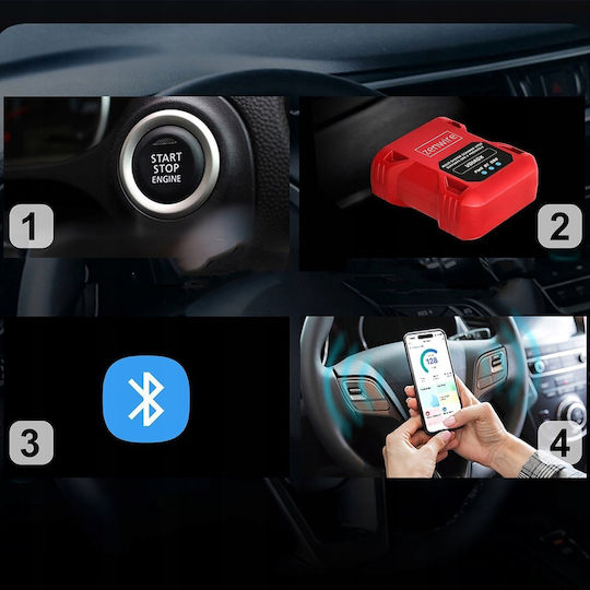 Zenwire Διαγνωστικό Αυτοκινήτου ELM 327 OBD 2 με Bluetooth