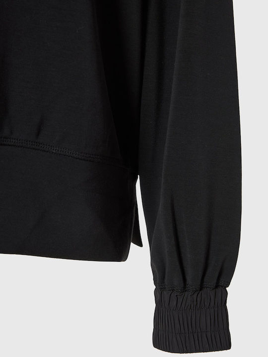 Funky Buddha Sweatshirt Black Hooded
