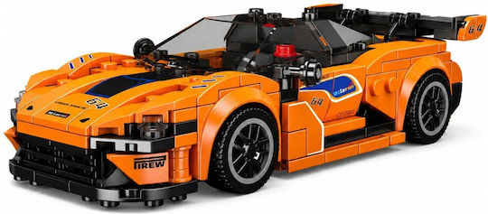 Lean Toys Cuburi de construit King Mini Car pentru 8+ Ani 423 bucăți