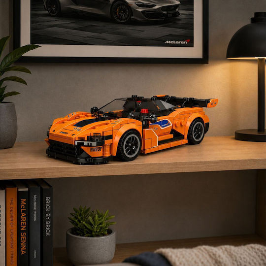 Lean Toys Cuburi de construit King Mini Car pentru 8+ Ani 423 bucăți