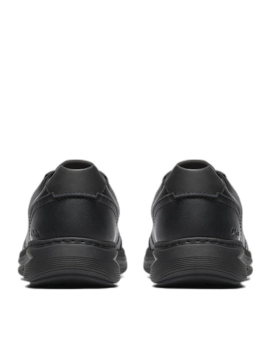 Leather Men's Casual Shoes Black