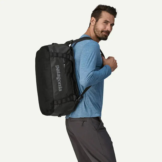 Patagonia Σακ Βουαγιάζ 40lt Μαύρο Υφασμάτινο